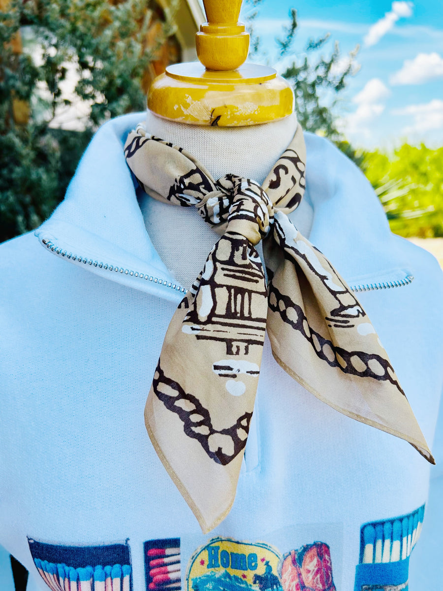 XOXO Code of the West Bandana – Pradera - purveyors of the west