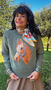 Horse Art Sweater