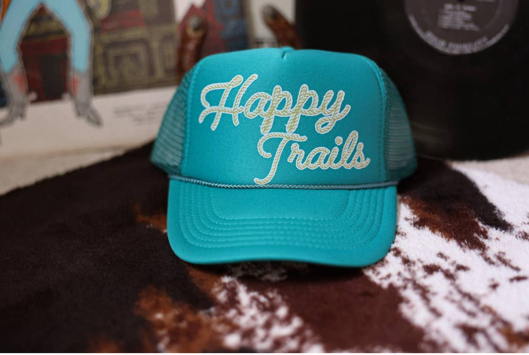 Happy Trails Trucker Cap