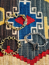 Equestrian Gold And Silver Bracelets