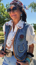 Lucky Bloom Beaded Vest