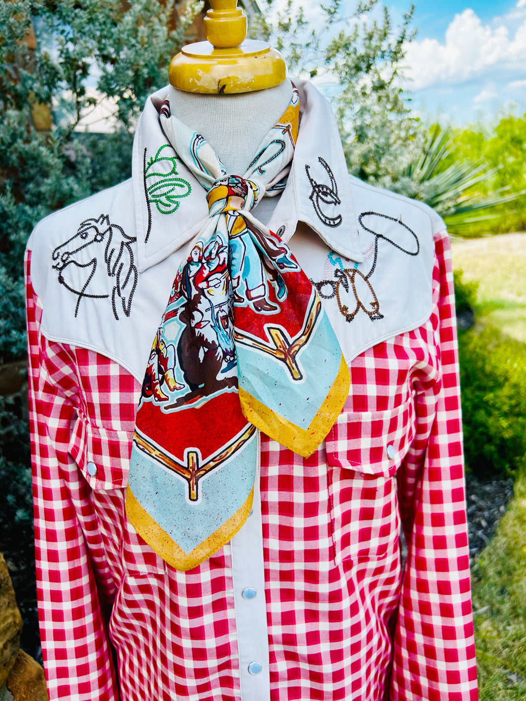 XOXO Ranch Party Scarf