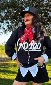 Rodeo Black Sweater