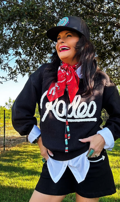 Rodeo Black Sweater