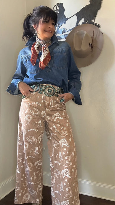 Western Things Pants