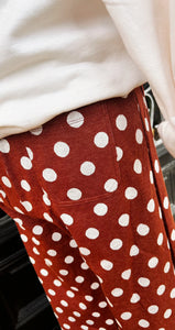 Happy Days Polka Dot Knit Pants