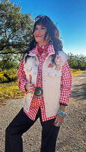 Howdy Hanny Red Gingham Pearl Snap Shirt