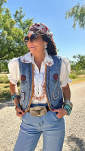 Lucky Bloom Beaded Vest