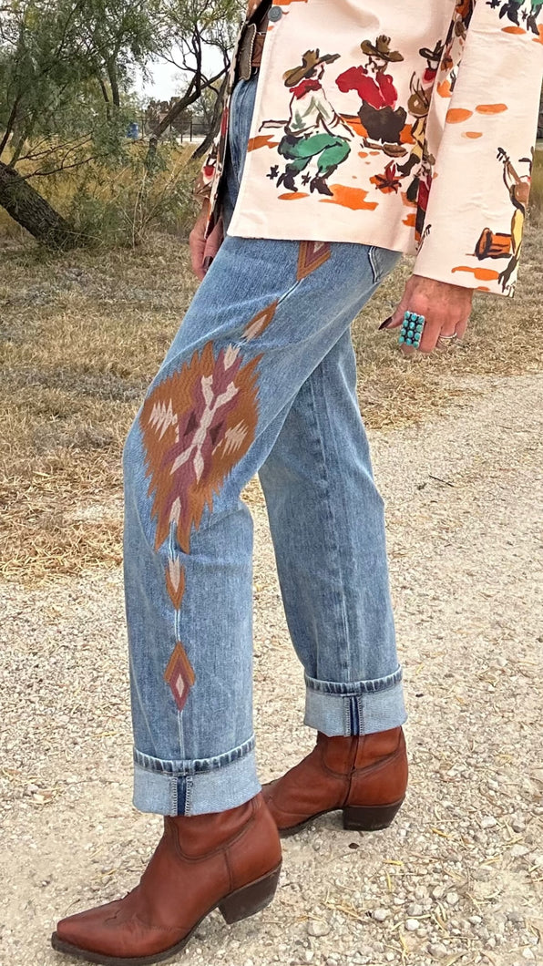 Rio Embroidered Jeans