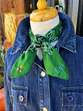Embroidered Ski Country Bandana