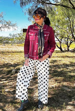 Polka Dot Wide Leg Pants
