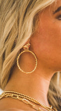 Horse Hoop Earrings