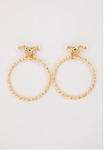 Horse Hoop Earrings