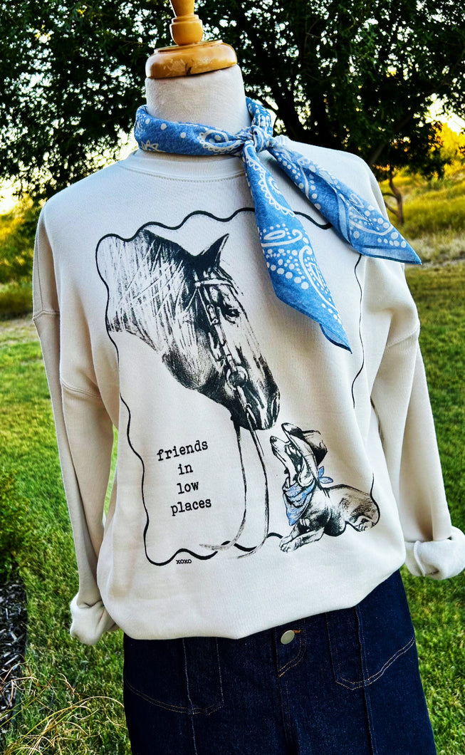 Friends In Low Places XOXO Sweatshirt