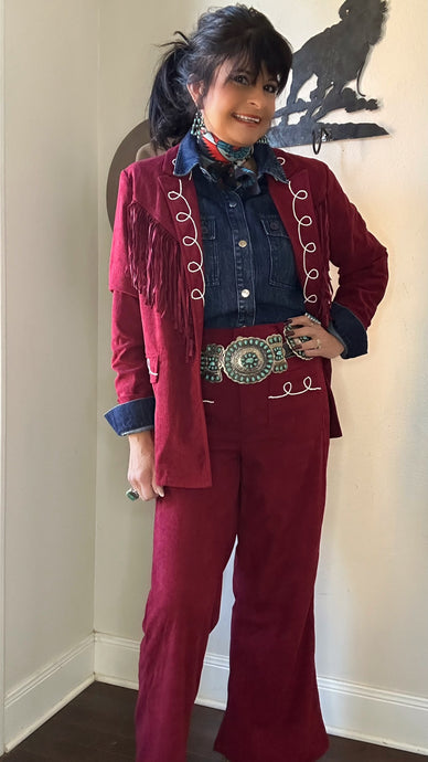 Wine Roping Jacket