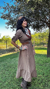 Durango Smocked Midi Dress