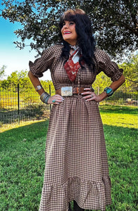 Durango Smocked Midi Dress