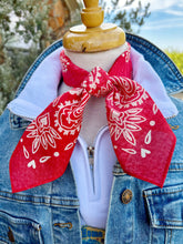XOXO Red Bandana