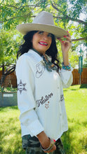Riata Pearl Snap Blouse