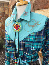 Howdy Hanny Butterfly +Hat Pearl Snap Blouse