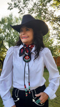 Feather Bead Bolo