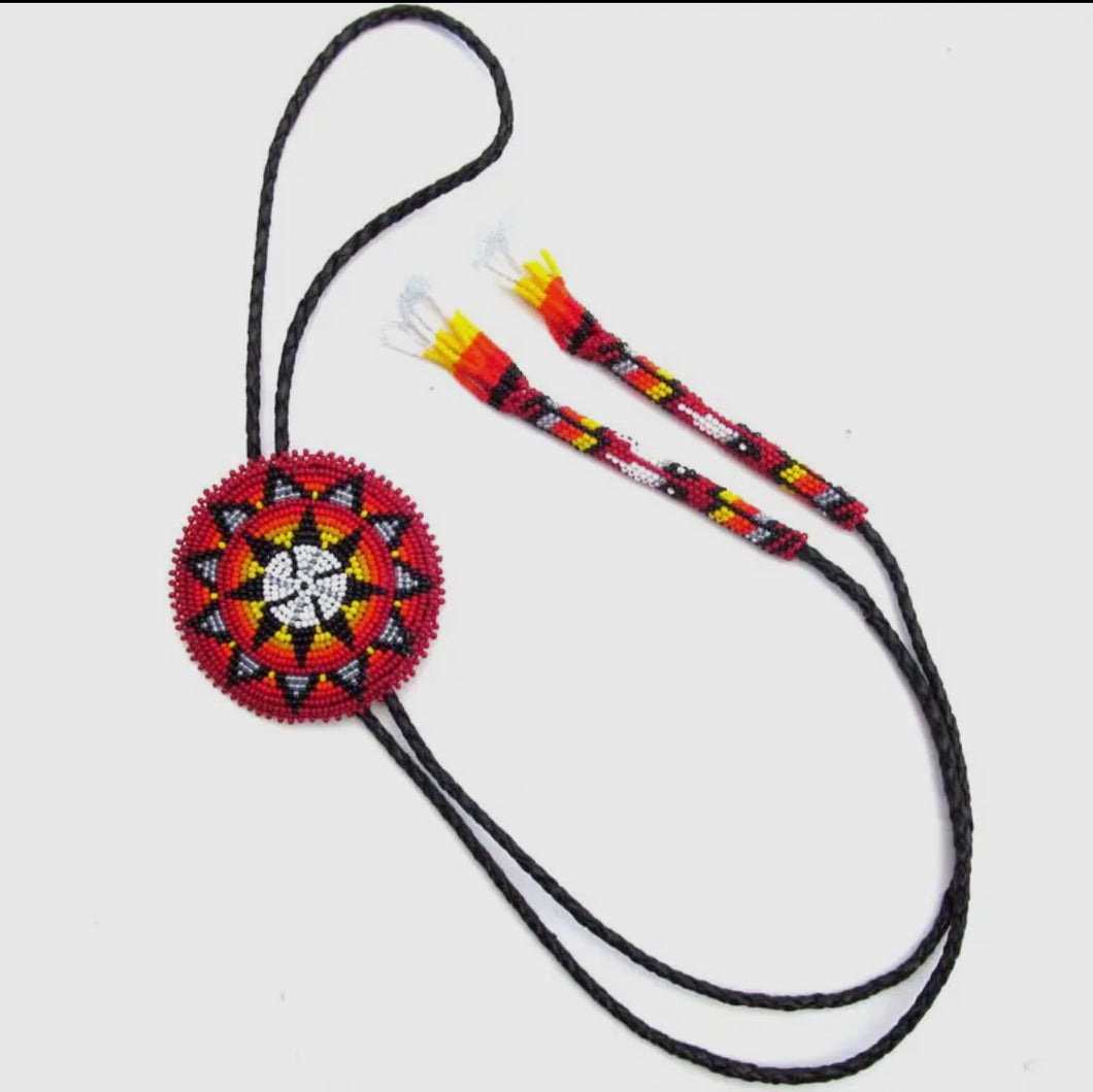 Beaded Star Bolo