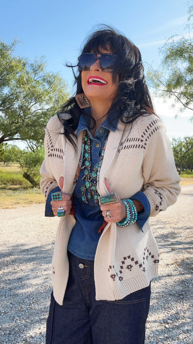 Horse Cardigan Sweater