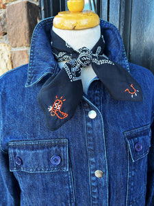 Embroidered Cowboy Bandana