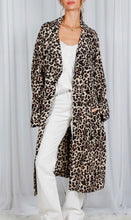 Leopard Trench Coat