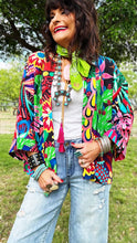 Fiesta Cactus Bloom Short Kimono