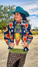 Fire Heart Velvet Jacket