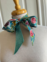 XOXO Teal Tapestry Twilly