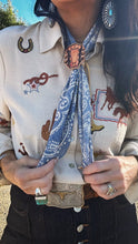 Cowboy Guitar XOXO Scarf slide