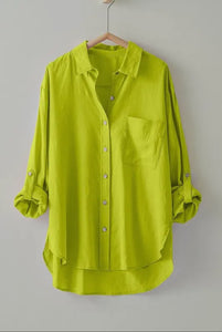 Sunny Days Relaxed Button Down Shirt