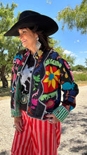 Dana Embroidered Black Jacket