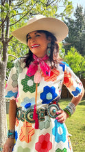 Flower Patchwork Dress