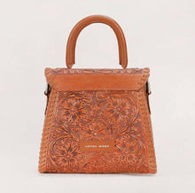 Leon Mini Tooled Leather Bag
