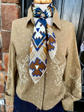 Laramie Embroidered Button Up Blouse