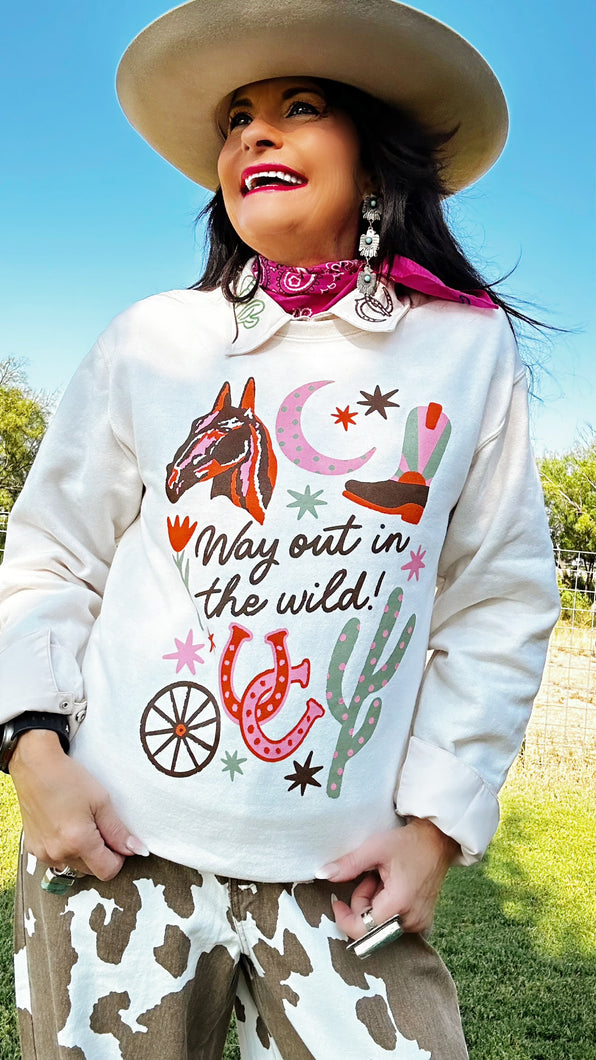 Way Out in the West Sweatshirt