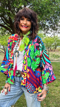 Fiesta Cactus Bloom Short Kimono