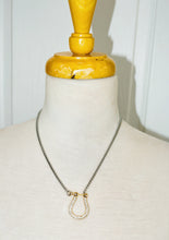Rhinestone Horseshoe Necklace