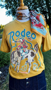 Ranch Party Bronc XOXO Tee
