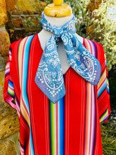 XOXO Cowboy Blues Scarf
