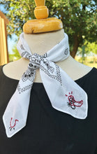 Embroidered College Station Bandana