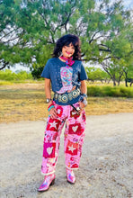 Patchwork in Pink Pants