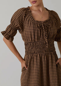 Durango Smocked Midi Dress