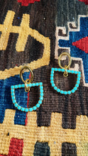 Turquoise Bit Earrings