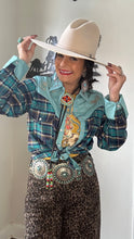 Howdy Hanny Butterfly +Hat Pearl Snap Blouse