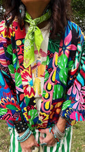 Fiesta Cactus Bloom Short Kimono