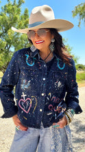 Misfit Queen Hand Painted Denim Jacket